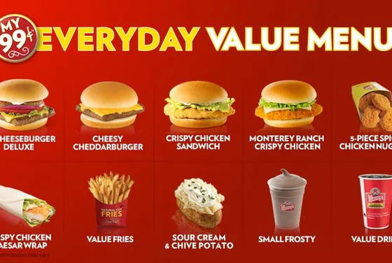 Wendy's Menu